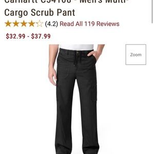 Men’s Carhartt Multi-cargo Scrub Pant